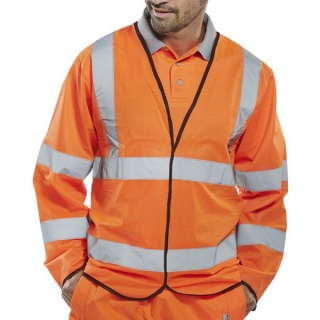 Beeswift CFRPKJ Fire Retardant Hi-Vis Waistcoat